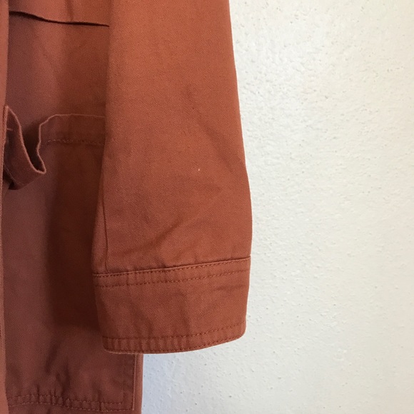 Forever 21 Brown Jacket/Coat with Hoodie - Picture 8 of 8